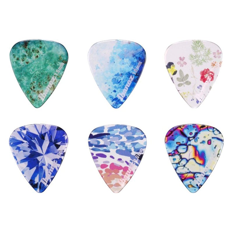 Ibanez KALEIDO Series Picks 6 Pack 1.0mm